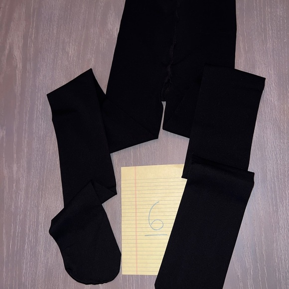Falke PURE Matt 100 DEN Black Women's Hosiery Leggings - Picture 1 of 4